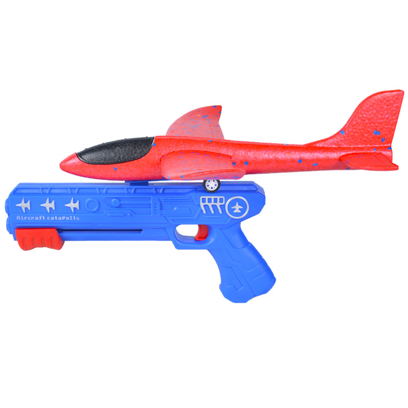 Catapult Launcher Toy - Детская пенопластовая установка для самолетов 24