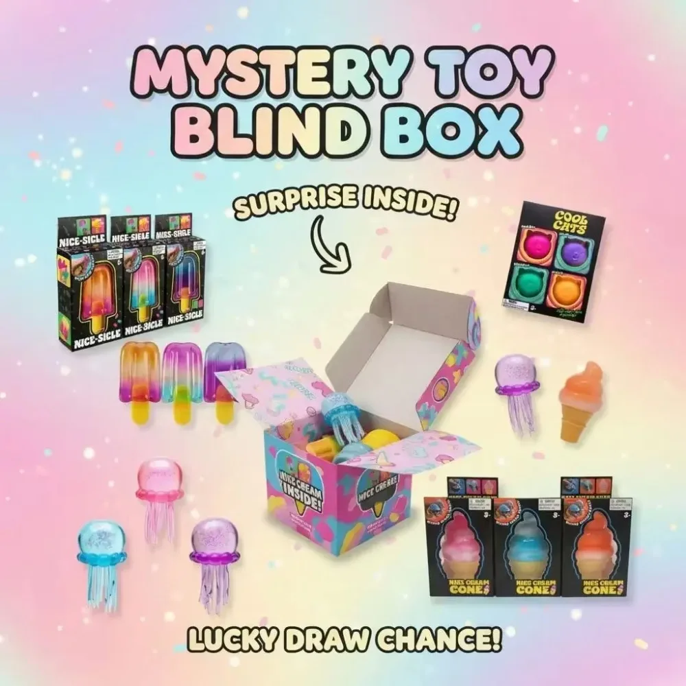 Kids' Toys - Набор мягких игрушек-антистресс, медленно восстанавливающихся по