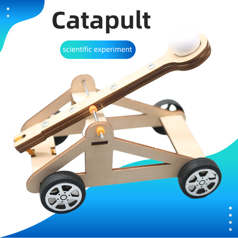 Catapult Launcher Toy - Игрушка-катапульта «сделай сам», набор для научных