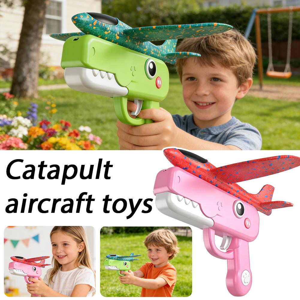 Catapult Launcher Toy - Игрушка-катапульта для самолетов, пенопластовый самолет для
