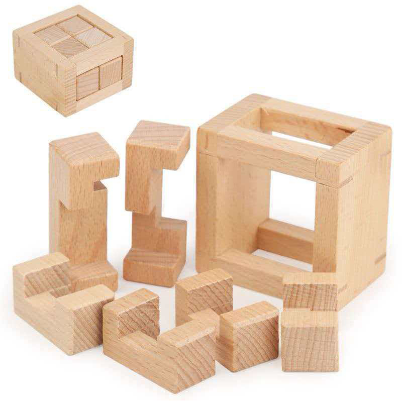 Wooden Puzzle Kids - Деревянные головоломки YueYu II: сложные логические