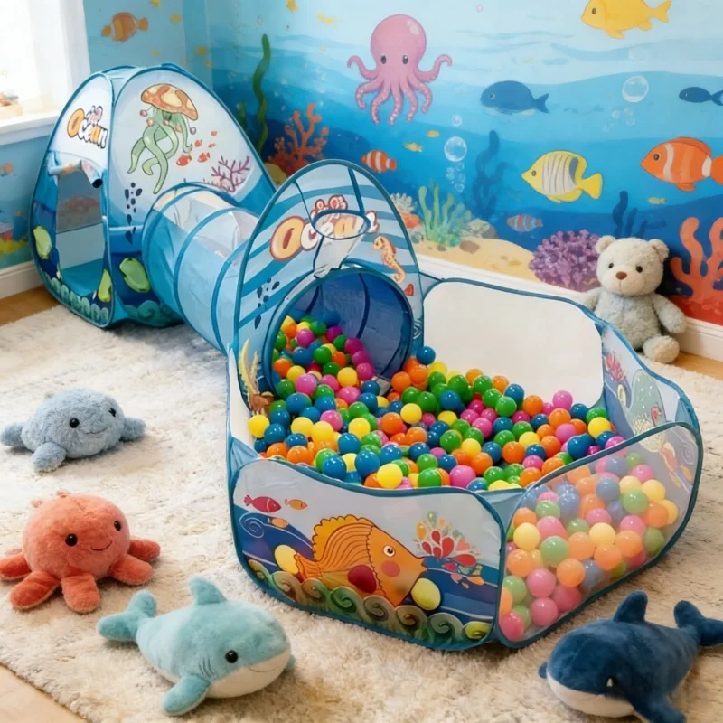 Kids Yard Toys - Портативный игровой комплекс 3 в 1