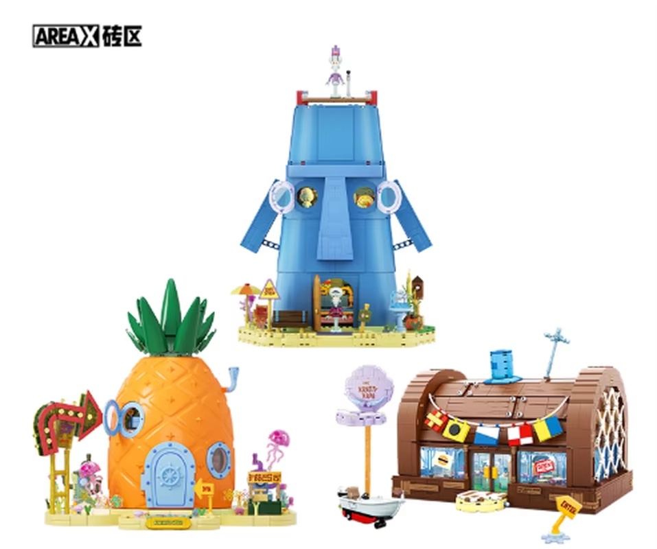 Конструктор Areax Spongebob Bi – обзор и цена Kids Xbox Toys