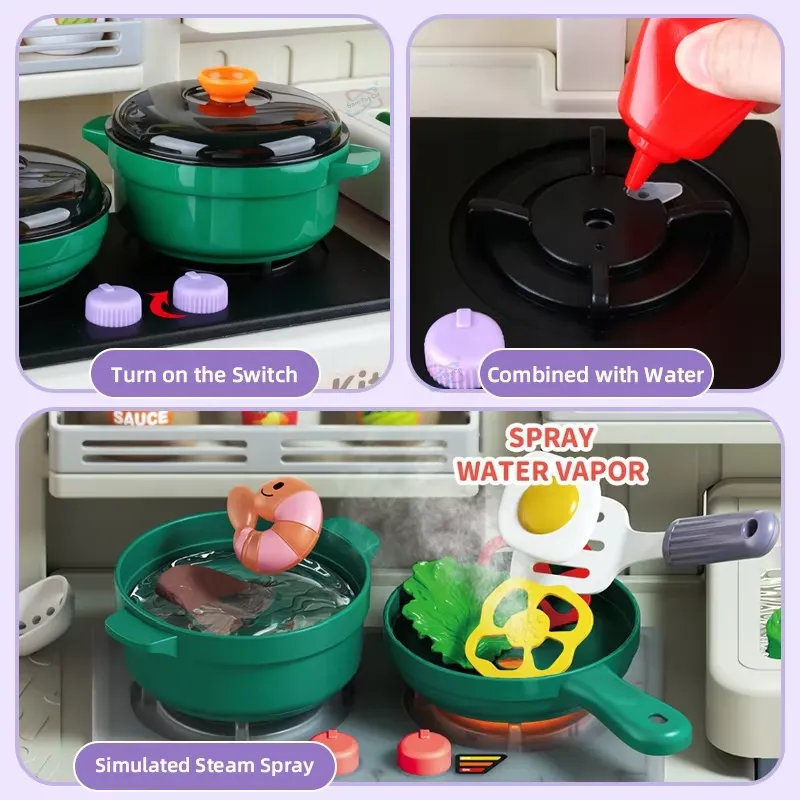 Большой игровой кухонный набор – обзор и цена Kids Toys Kitchen Set