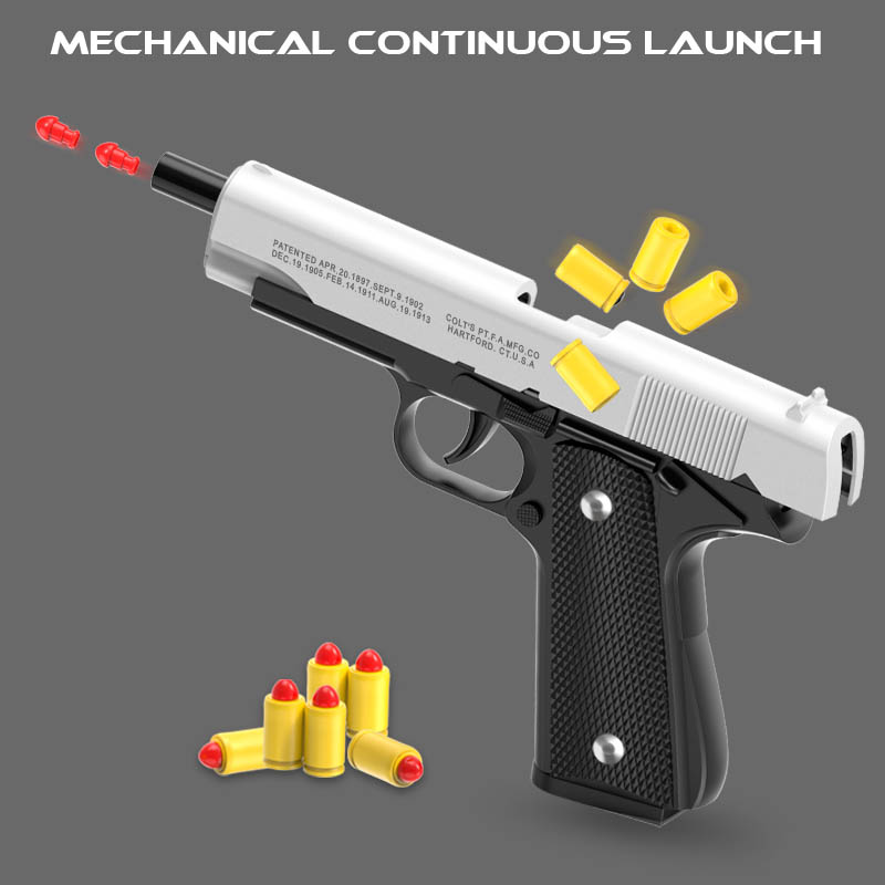 M1911 Colt Toy Gunman Gun, Sof – обзор и цена Catapult Launcher Toy