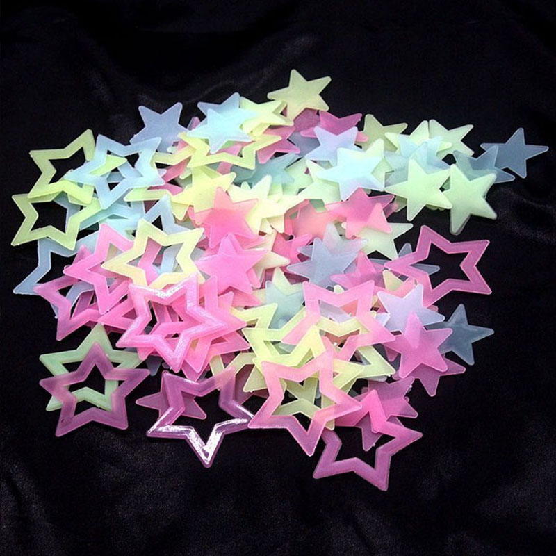 1 упаковка, светящаяся звезда, – обзор и цена Glow In Dark Stars