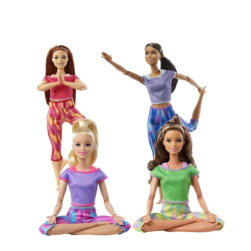 100% оригинальные куклы Барби  – обзор и цена Kids Yoga Toys