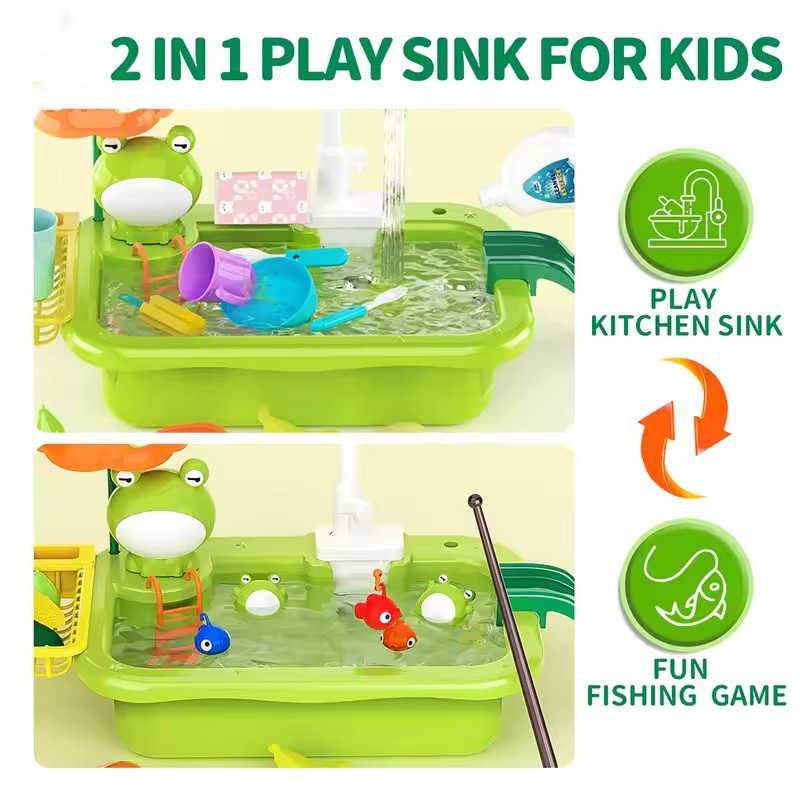 Новая детская кухонная раковин – обзор и цена Kids Toys Kitchen Set