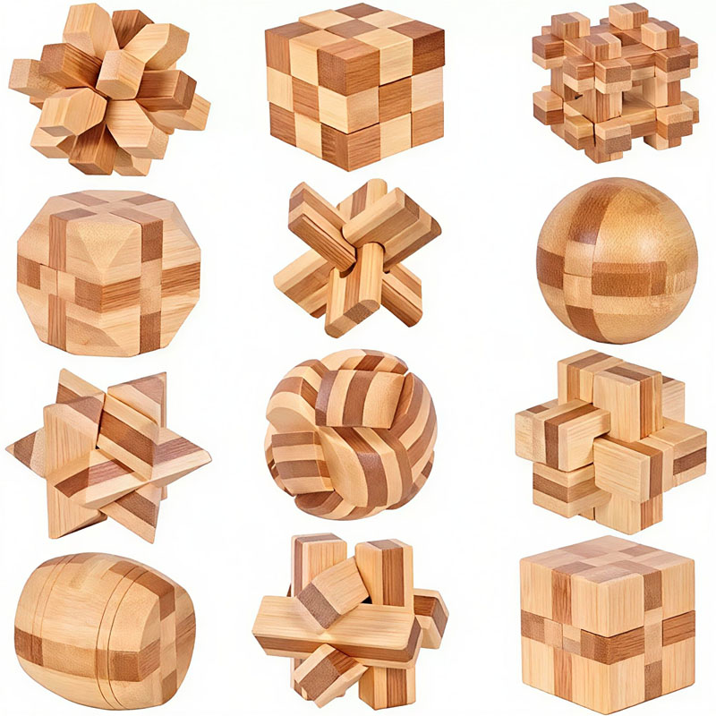 НОВИНКА: Головоломка Лу Бань 4 – обзор и цена Wooden Puzzle Kids