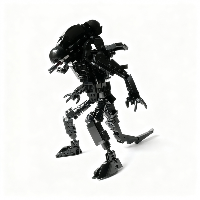 482 детали MOC: Дроид-охранник – обзор и цена Xenomorph Kids Toys