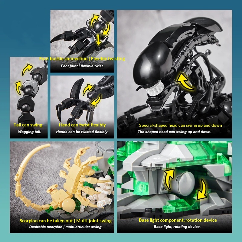 Хит продаж! Конструктор «Чужой – обзор и цена Xenomorph Kids Toys