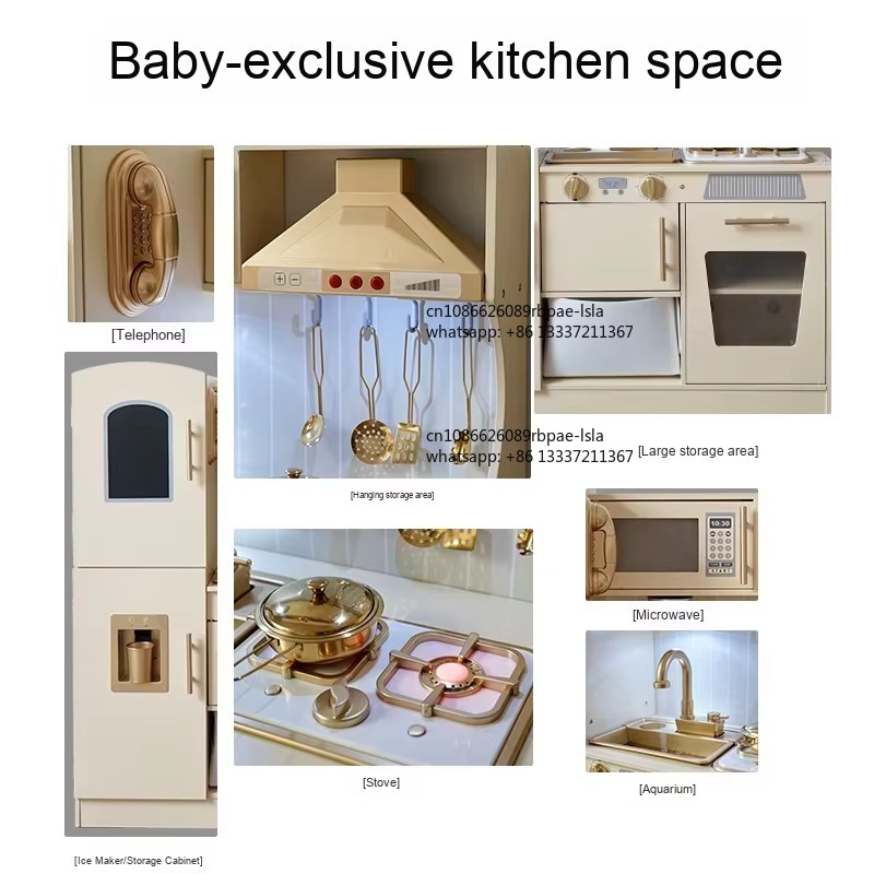 Детский деревянный игровой наб – обзор и цена Kids Toys Kitchen Set