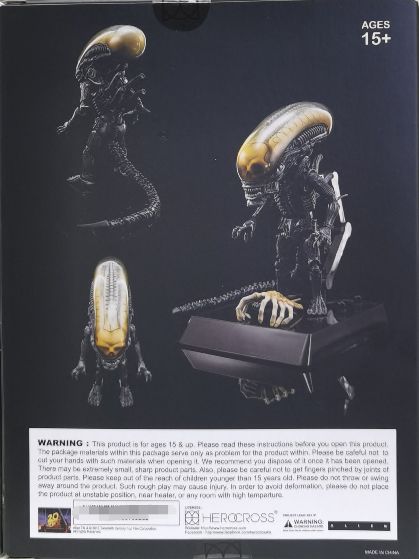 Новая подвижная фигурка героя  – обзор и цена Xenomorph Kids Toys