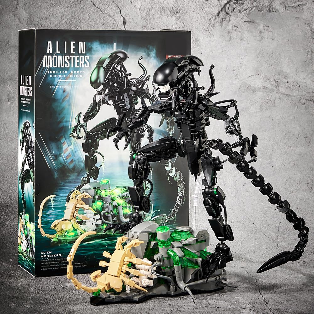 958 шт., набор строительных бл – обзор и цена Xenomorph Kids Toys