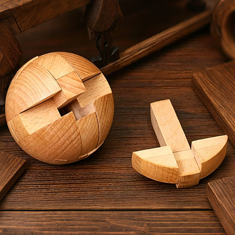 Классическая деревянная голово – обзор и цена Wooden Puzzle Kids