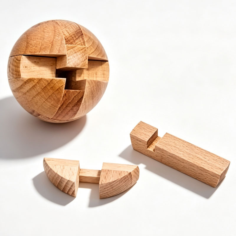 Классическая деревянная голово – обзор и цена Wooden Puzzle Kids