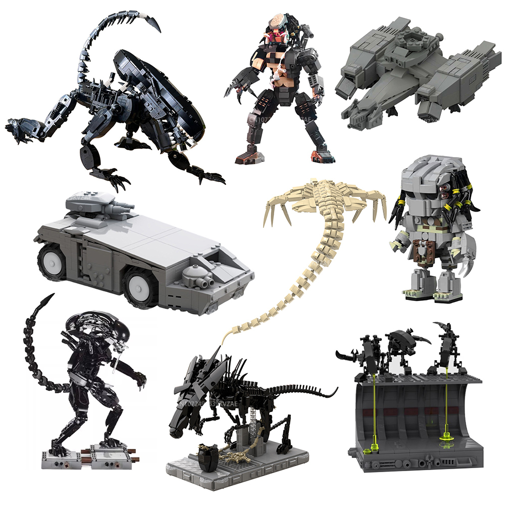 Конструктор MOC alipered монст – обзор и цена Xenomorph Kids Toys