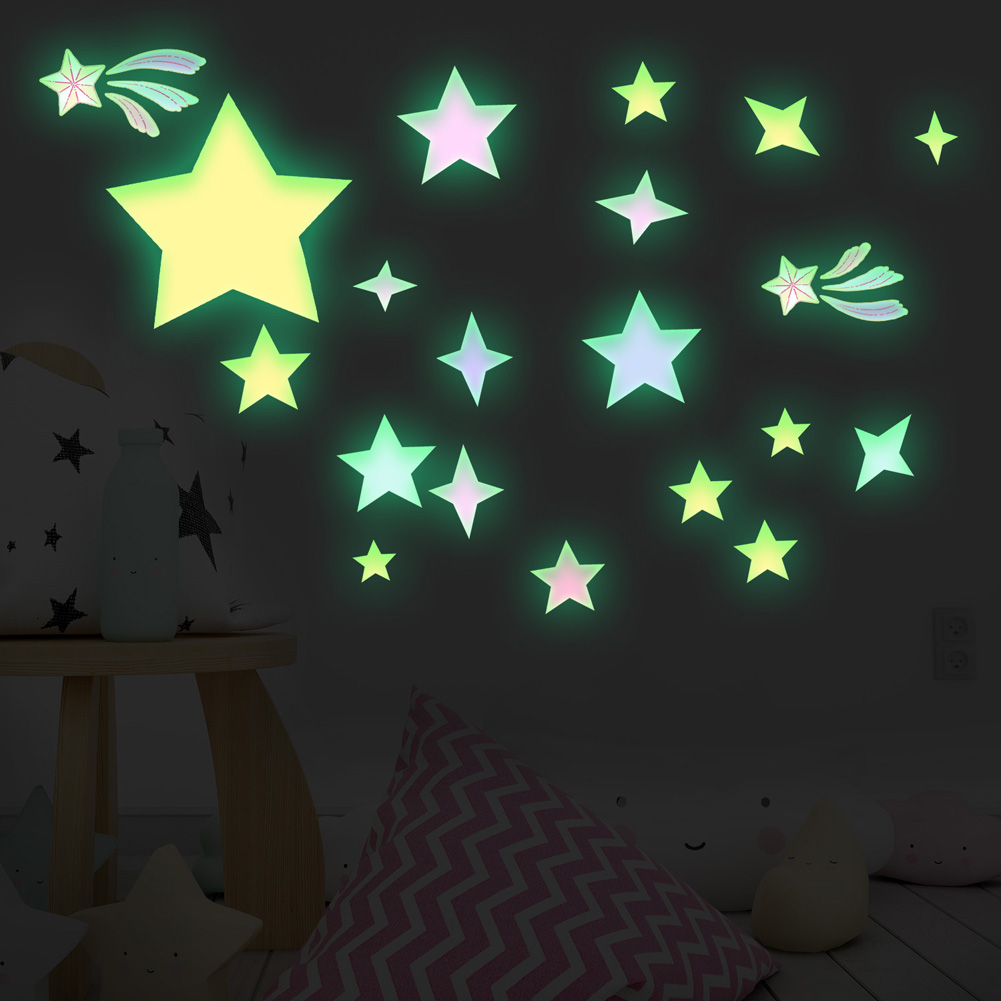Красочные звезды, светящаяся н – обзор и цена Glow In Dark Stars